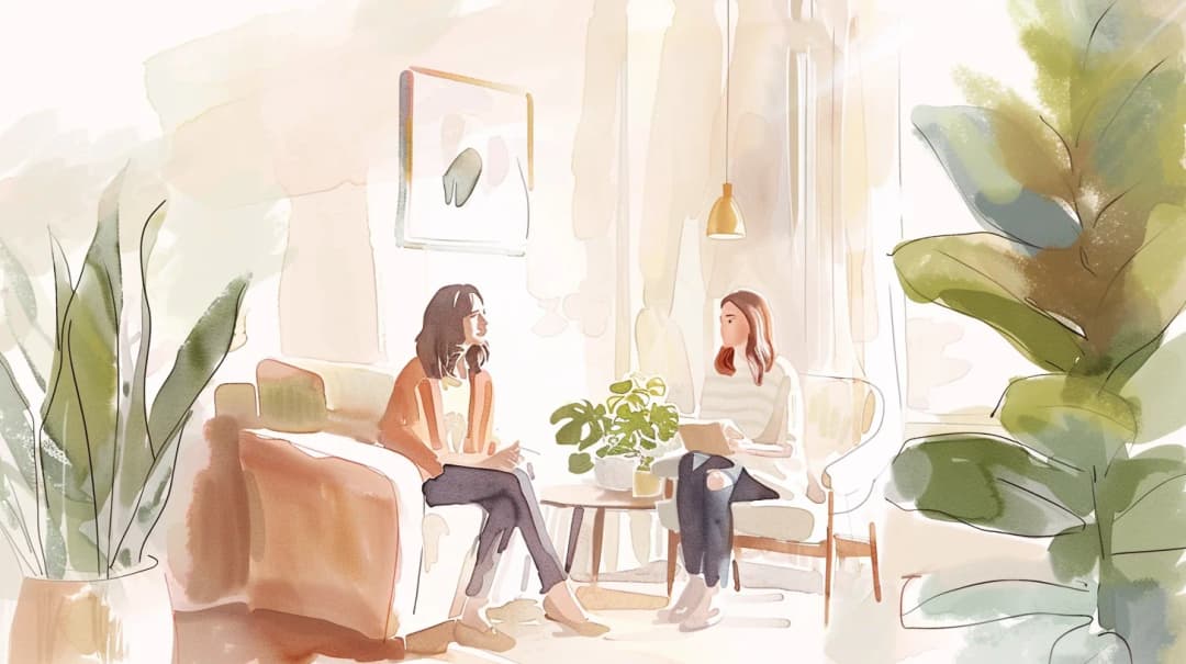 Virtual therapy session with Dallas mother